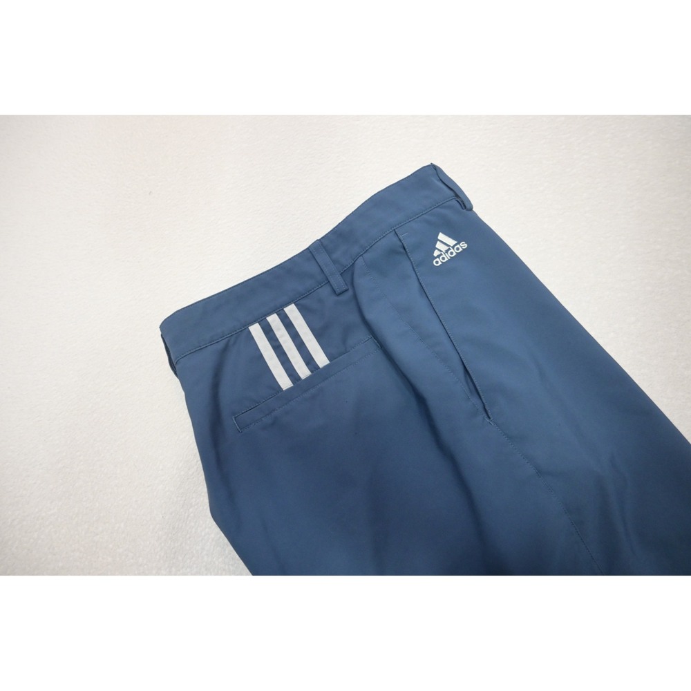 Adidas Golf Shorts Men Size 32 Blue Climalite Performance Active Excellent